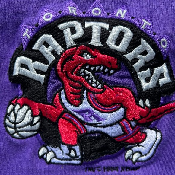 Vintage Toronto Raptors Baseball Style Jersey Ravens Athletics Sz L - Picture 7 of 9